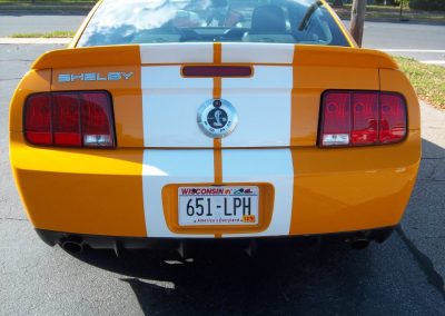 2011 Mustang Tornado | After, close up of rear